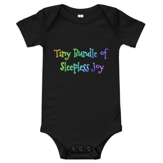 Tiny Bundle of Sleepless Joy Baby Bodysuit