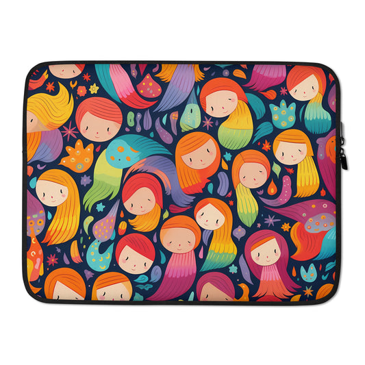 Smiley Faces Laptop Sleeve