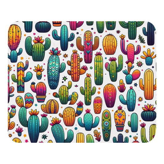 Boho Cactuses Mouse Pad