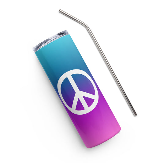 Blue-ming Peace Stainless Steel Tumbler