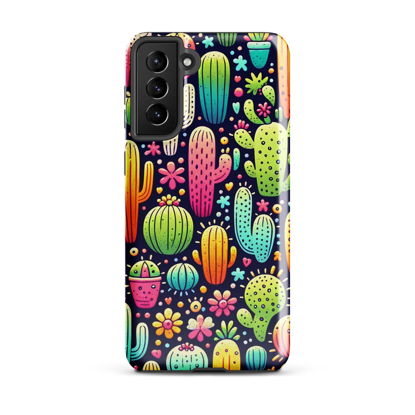 Colorful Cactuses Samsung Case