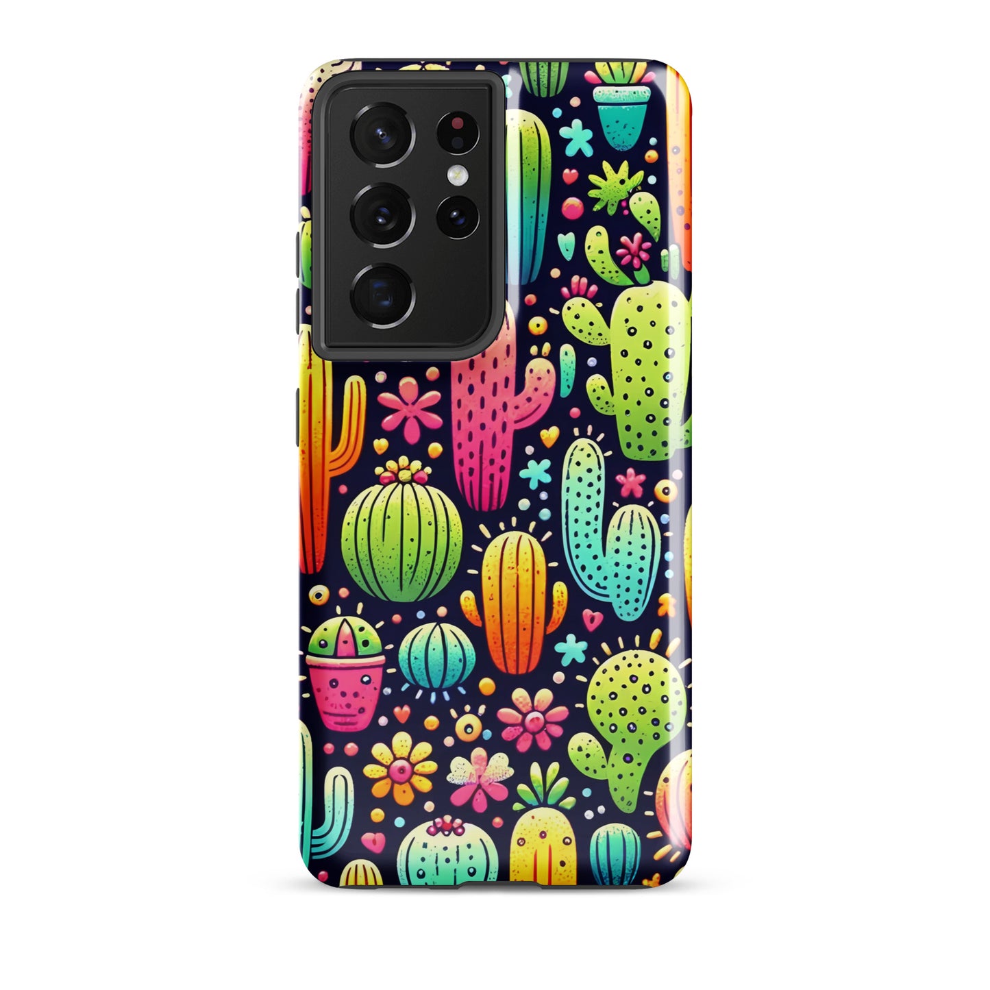 Colorful Cactuses Samsung Case