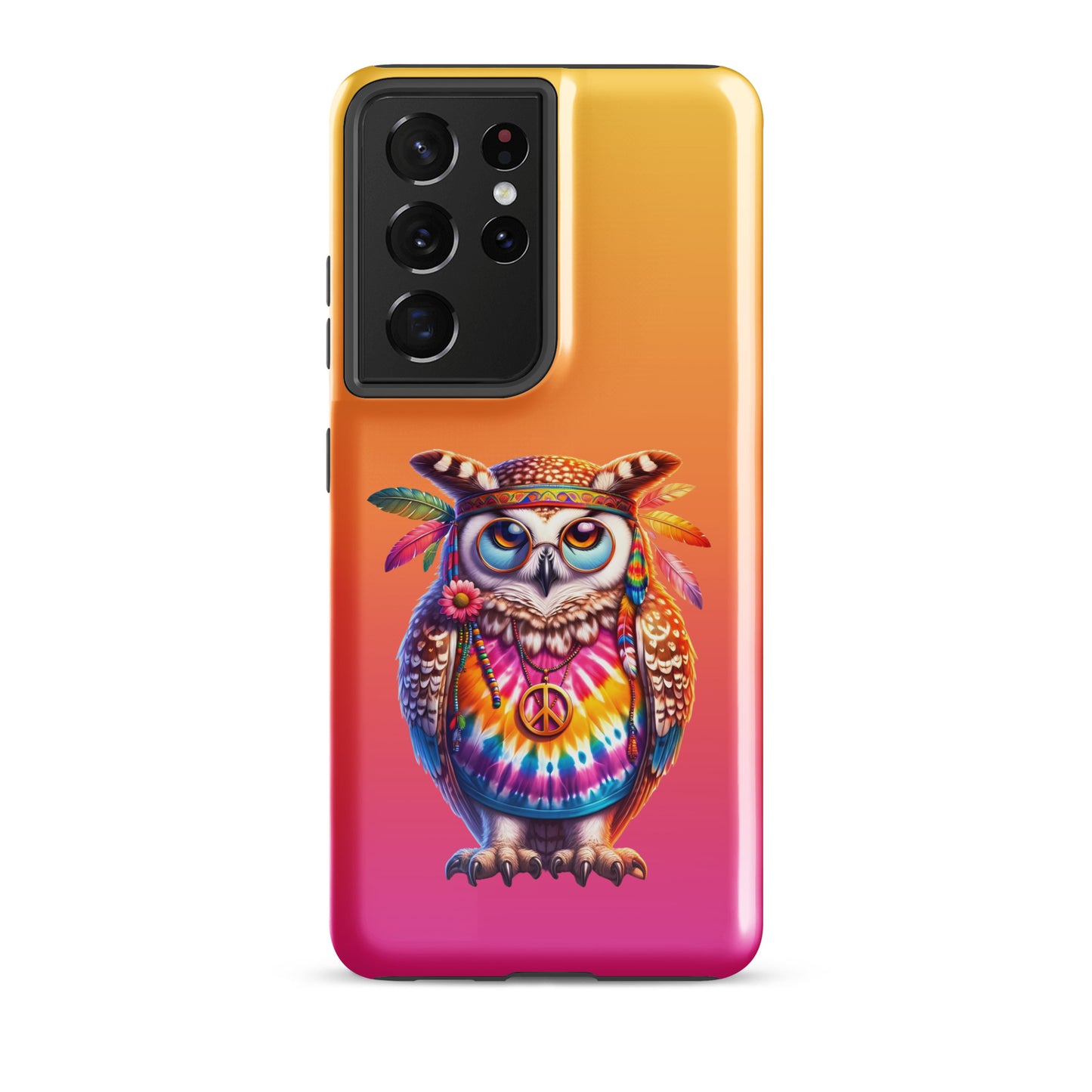 Whimsical Owl Samsung Case