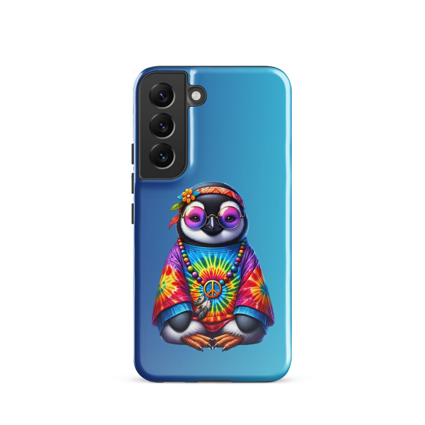 Wacky Hippie Penguin Samsung Case