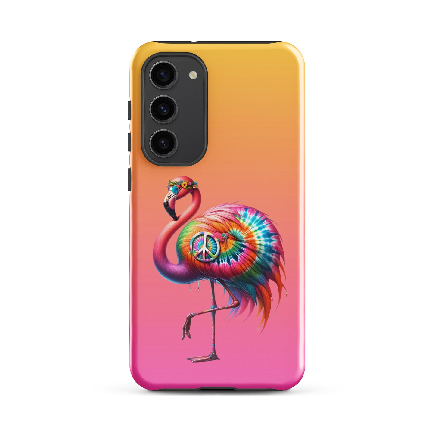 Elegant Hippie Flamingo Samsung Case