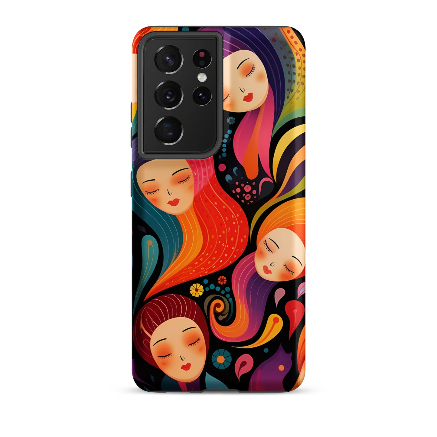 Colorful Women Samsung Case