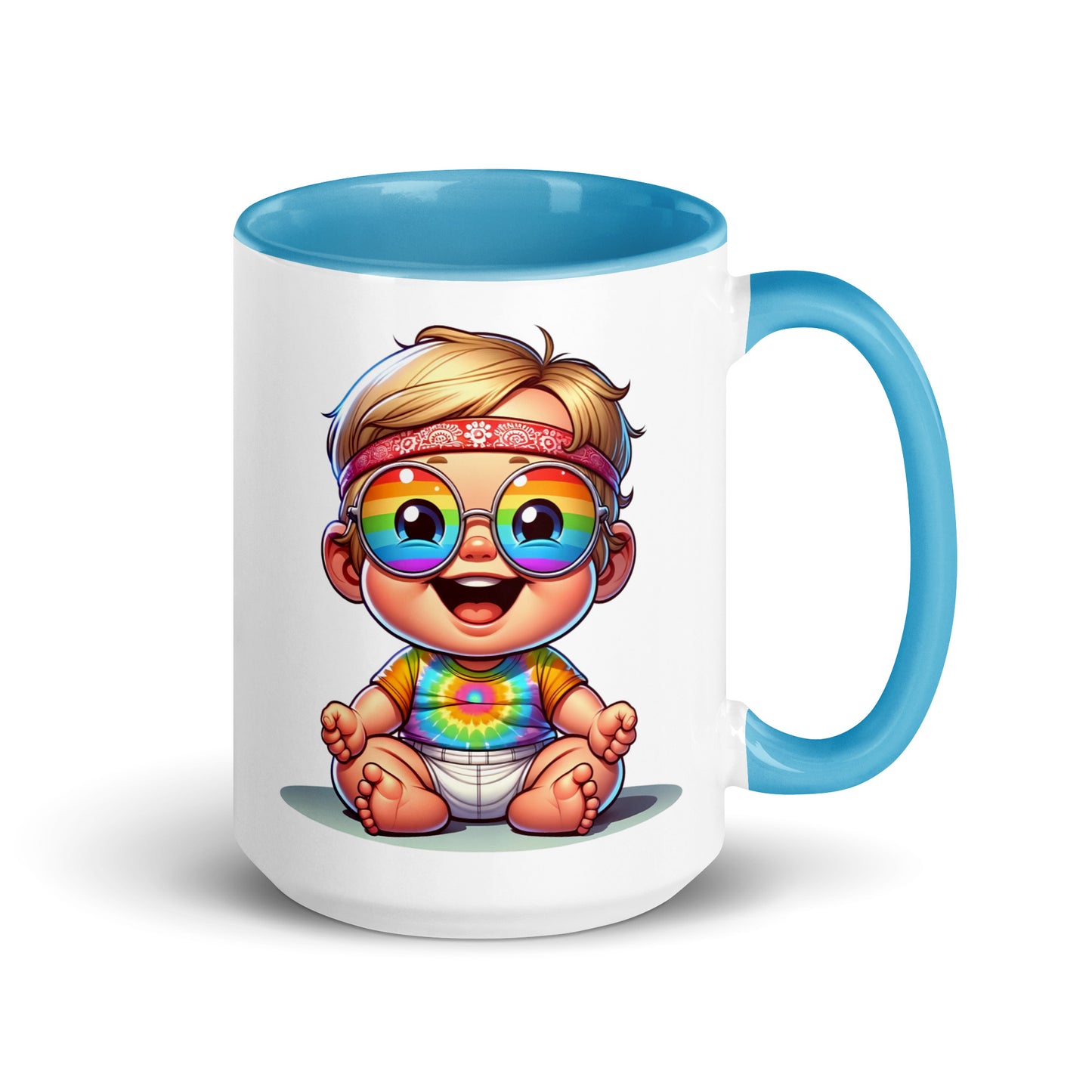 Hippie Baby Boy Mug