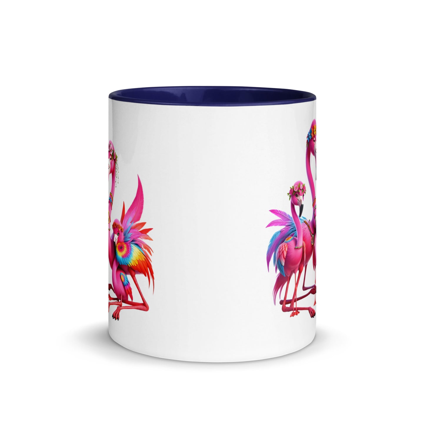 Hippie Flamingo Flock Mug