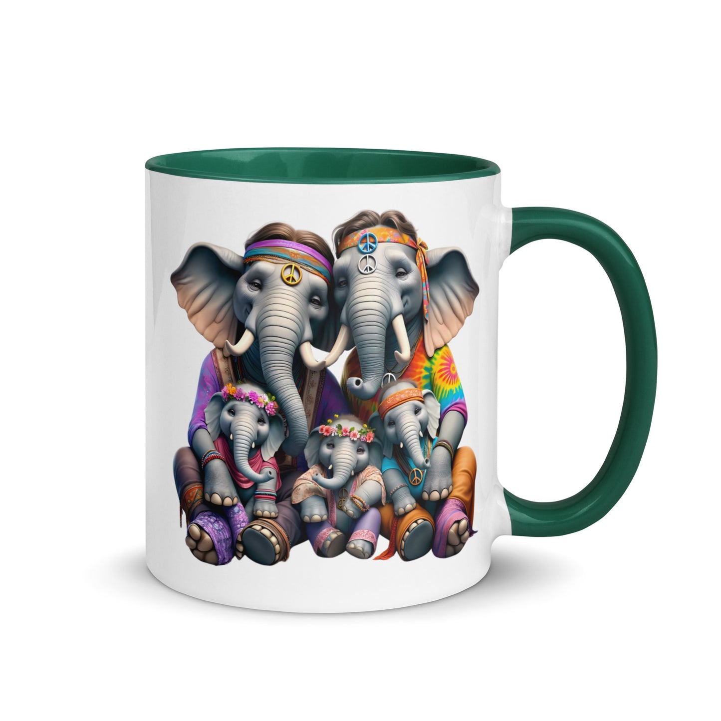 Hippie Elephant Clan Mug