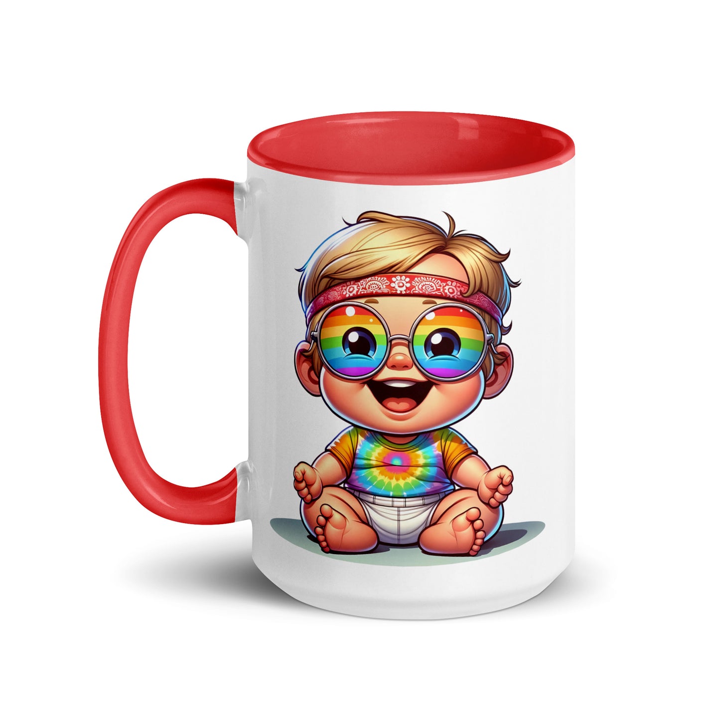 Hippie Baby Boy Mug