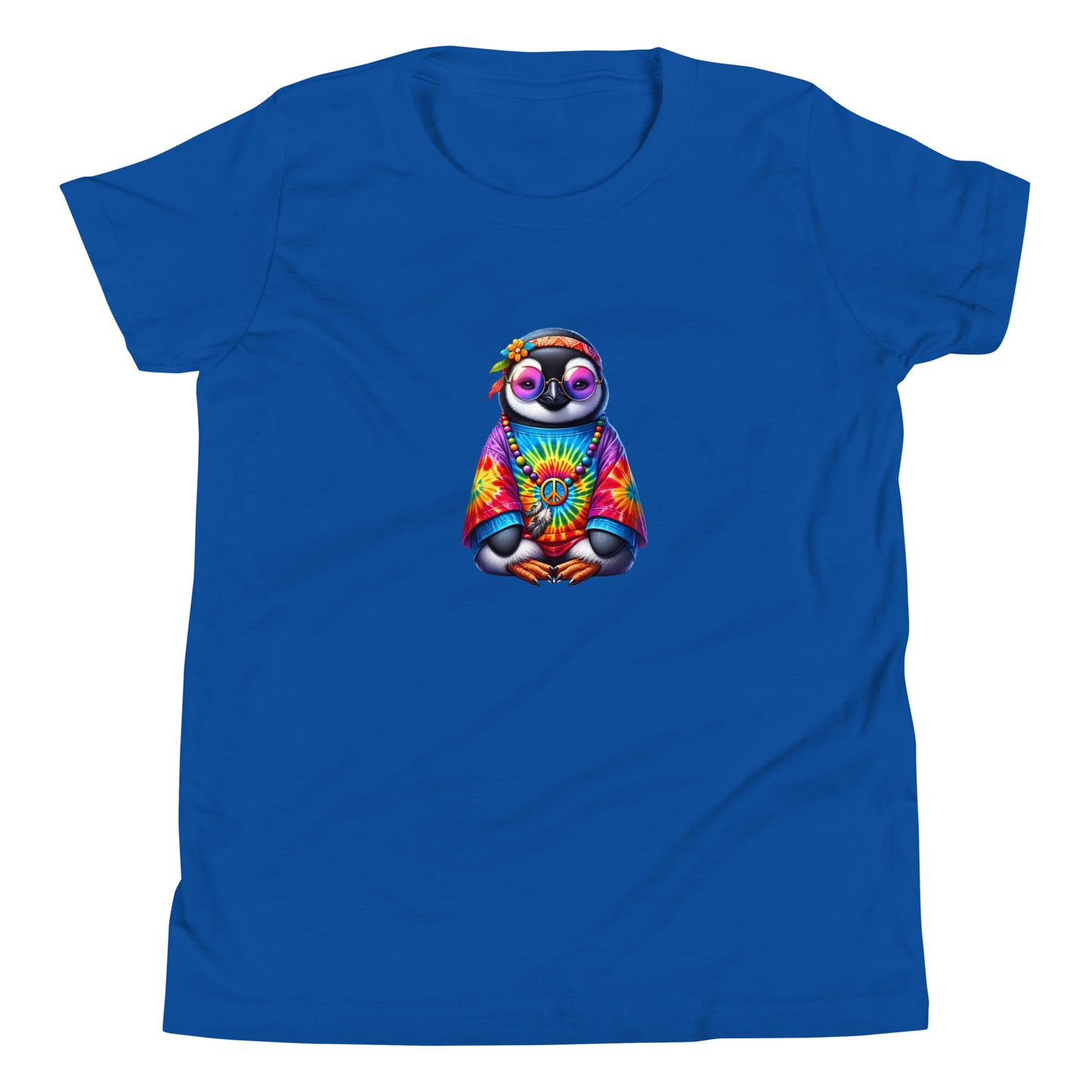 Wacky Hippie Penguin T-Shirt