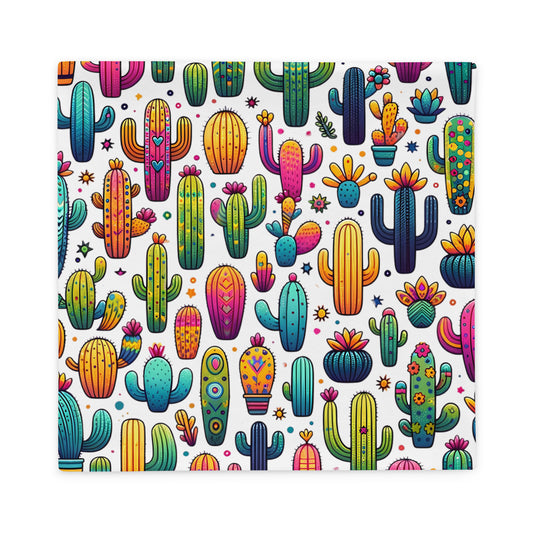Boho Cactuses Pillow Cover