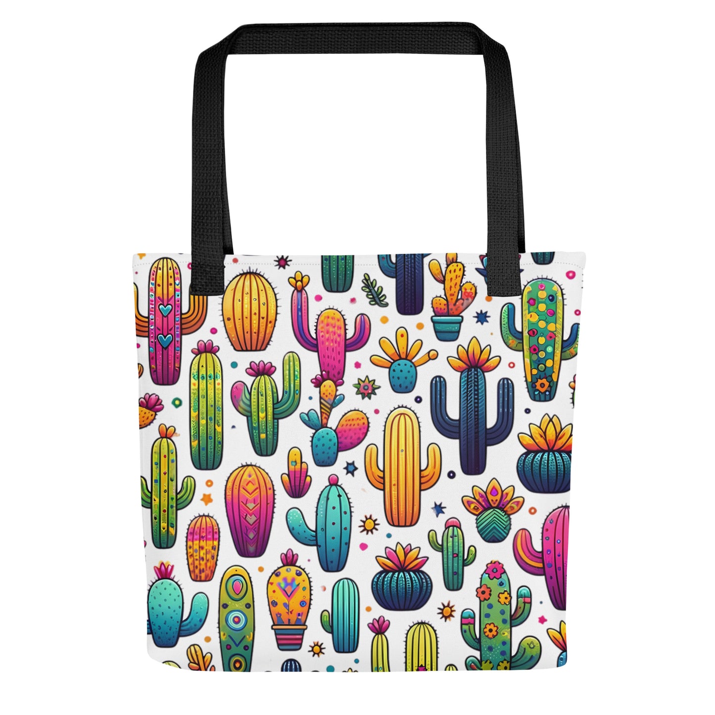 Boho Cactuses Tote Bag