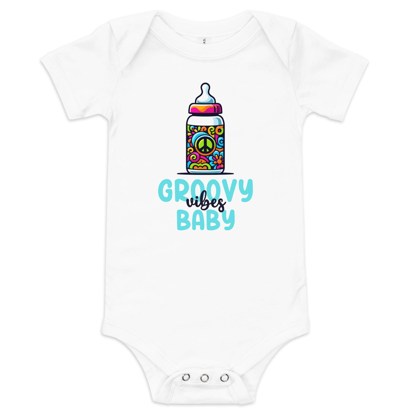 Groovy Baby Vibes Baby Bodysuit