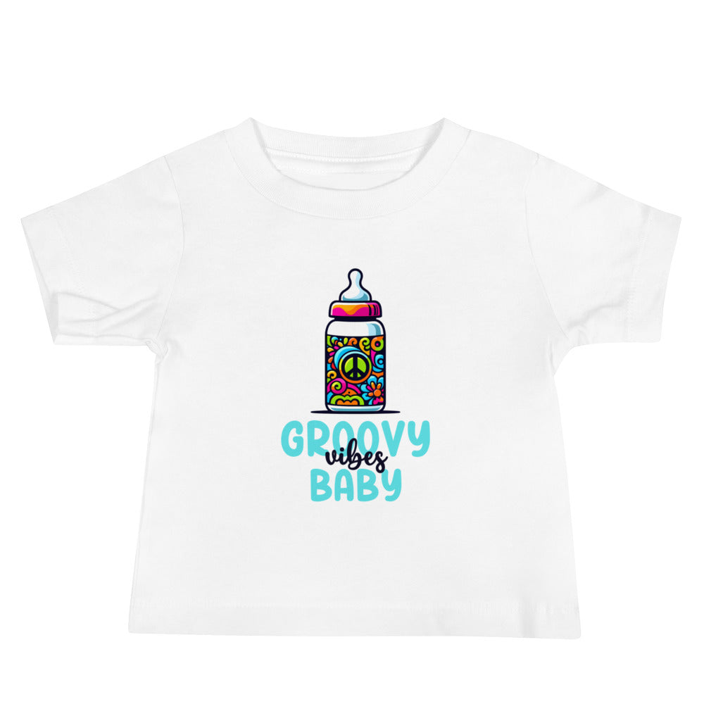 Groovy Baby Vibes Baby Tee