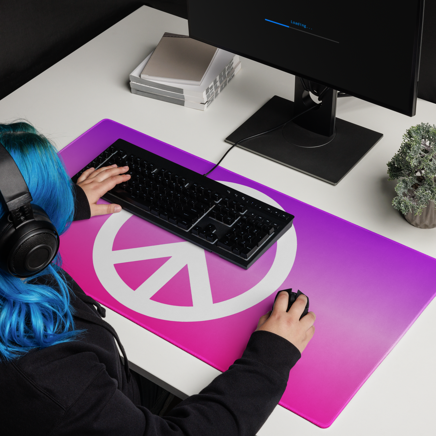 Pink Hues Gaming Mouse Pad