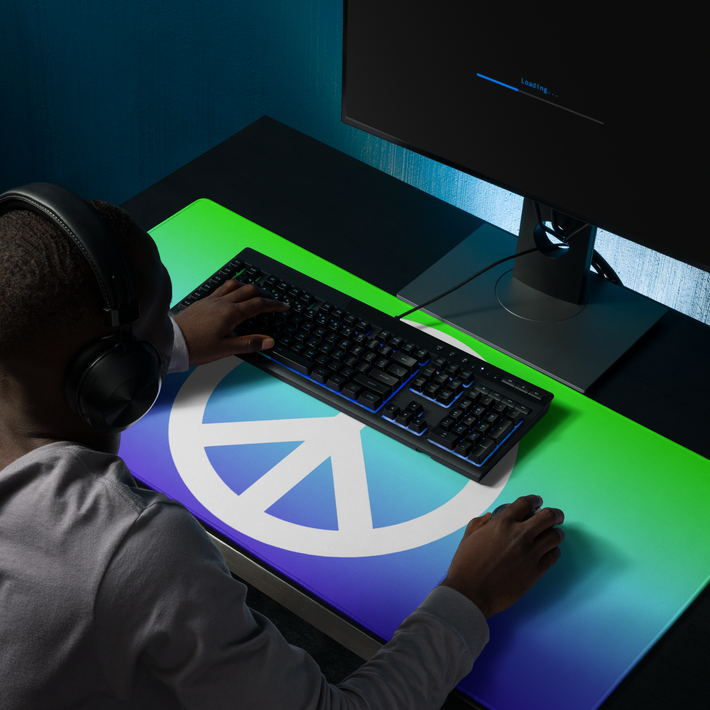 Peaceful Palette Gaming Mouse Pad