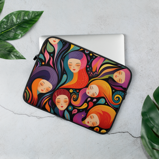 Colorful Women Laptop Sleeve