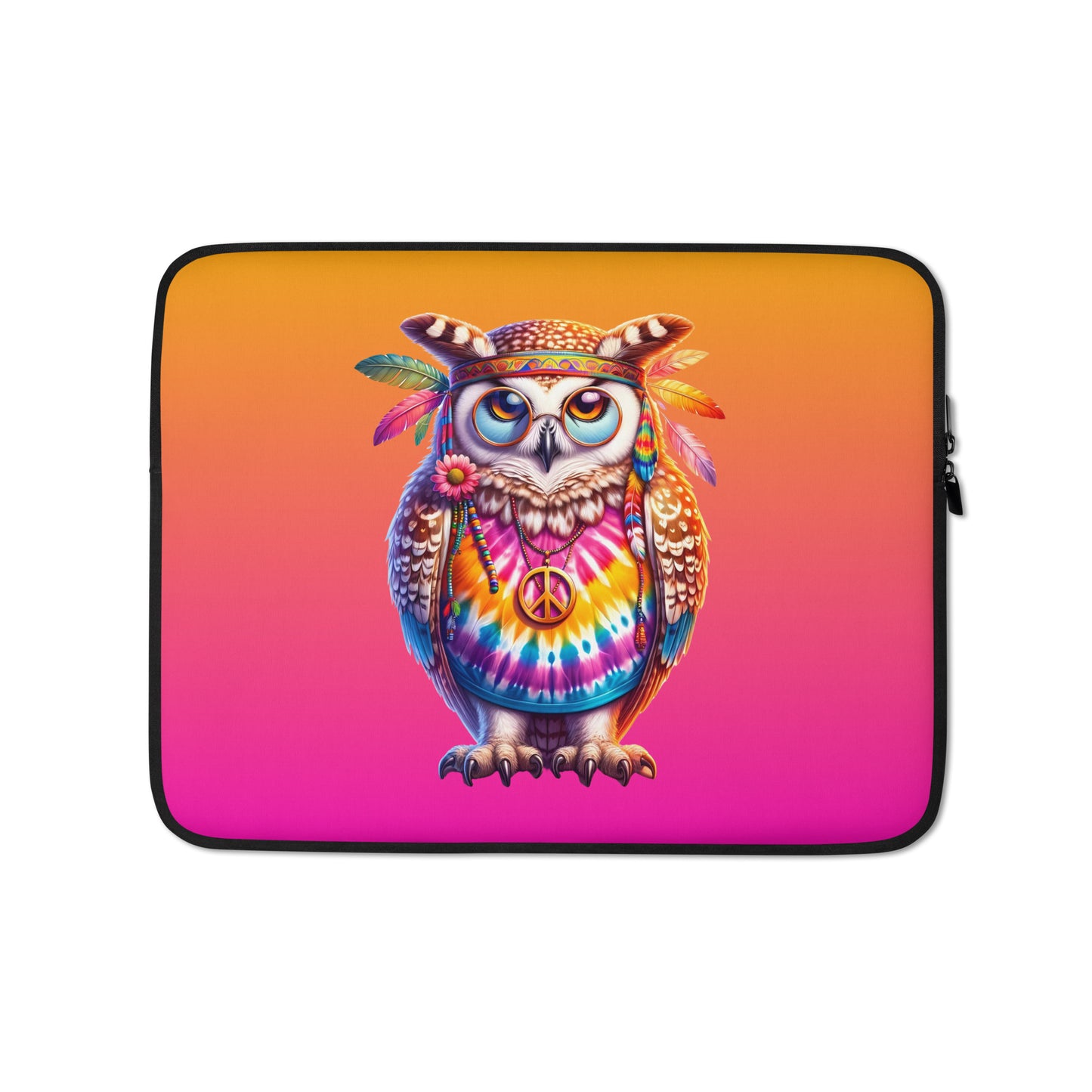 Whimsical Owl Laptop Sleeve