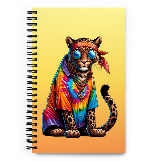Chillaxed Cheetah Spiral Notebook