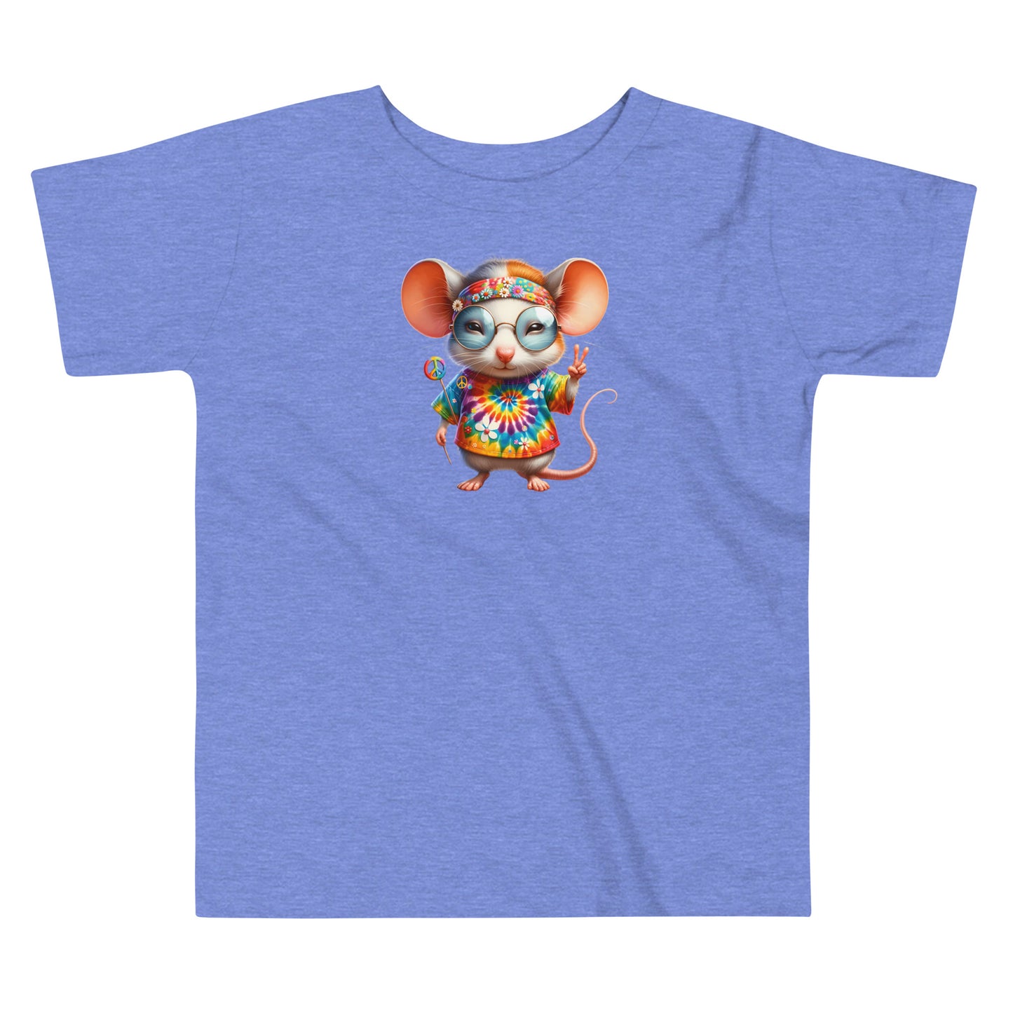 Funk-tastic Hippie Mouse Toddler Tee