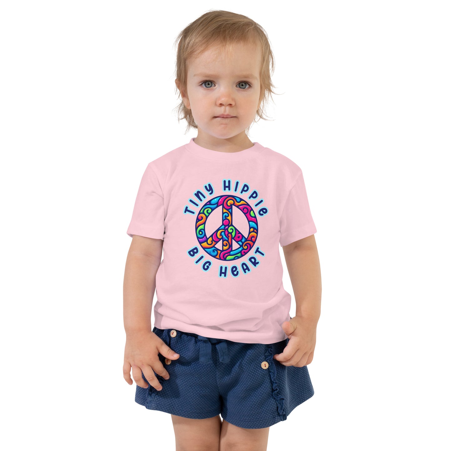 Tiny Hippie Big Heart Toddler Tee