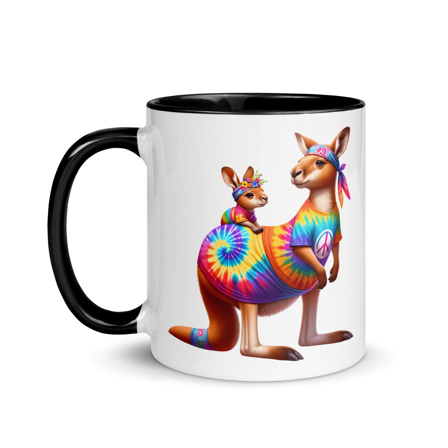 Hippie Kangaroos Mug
