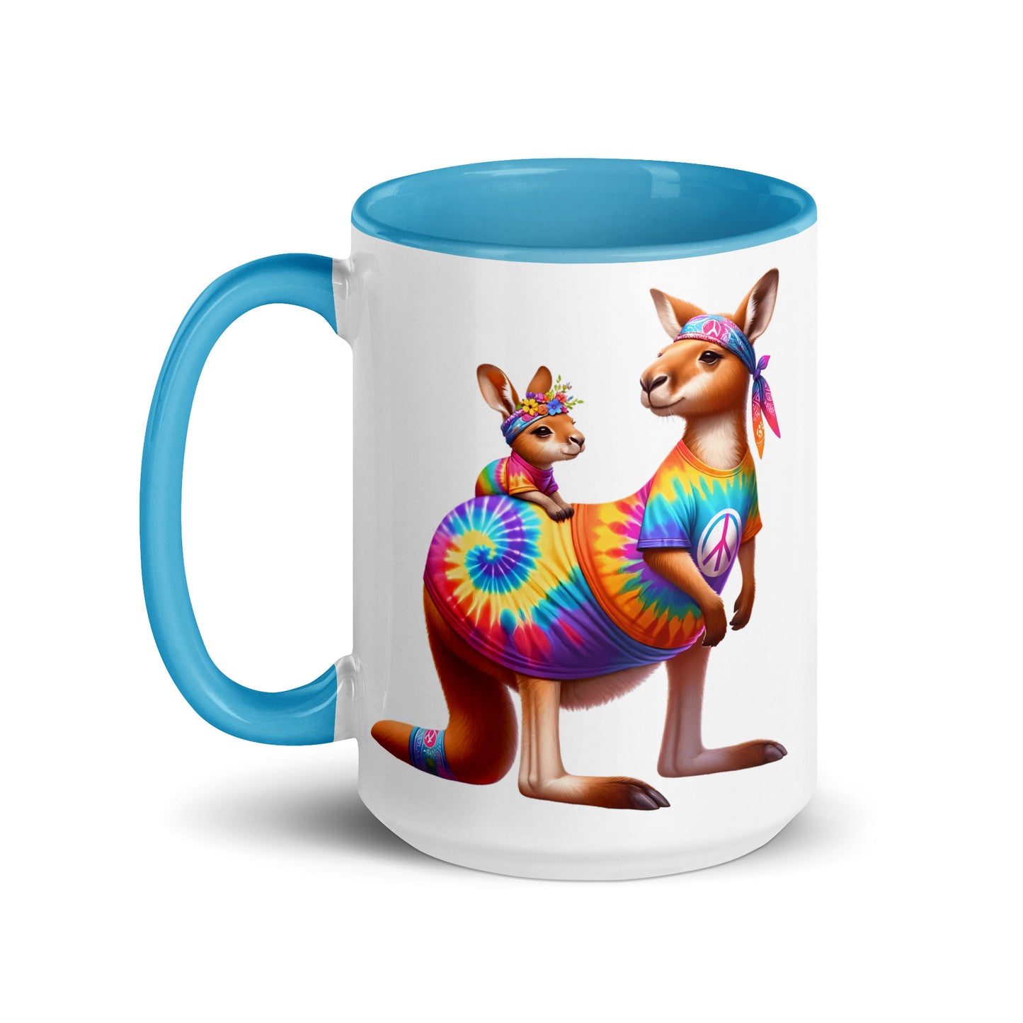 Hippie Kangaroos Mug