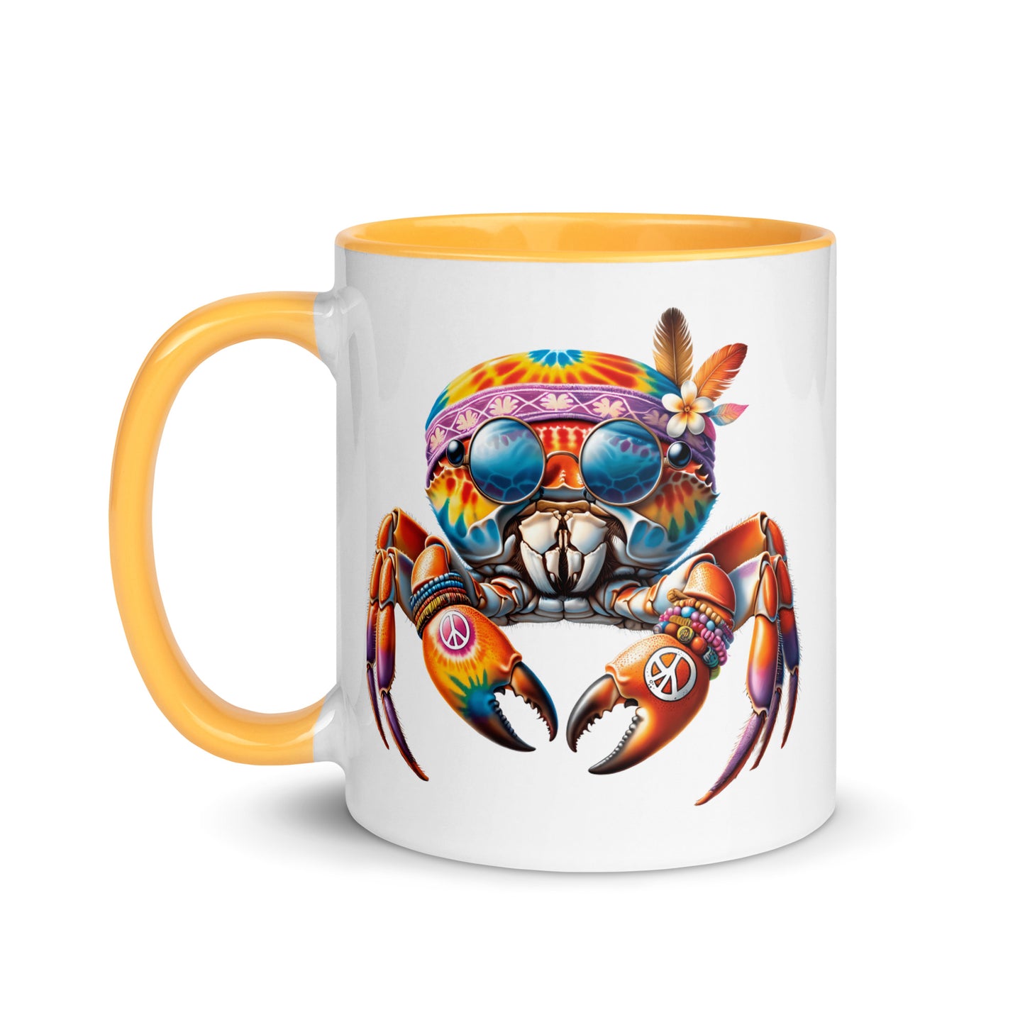 Cool Hippie Crab Mug