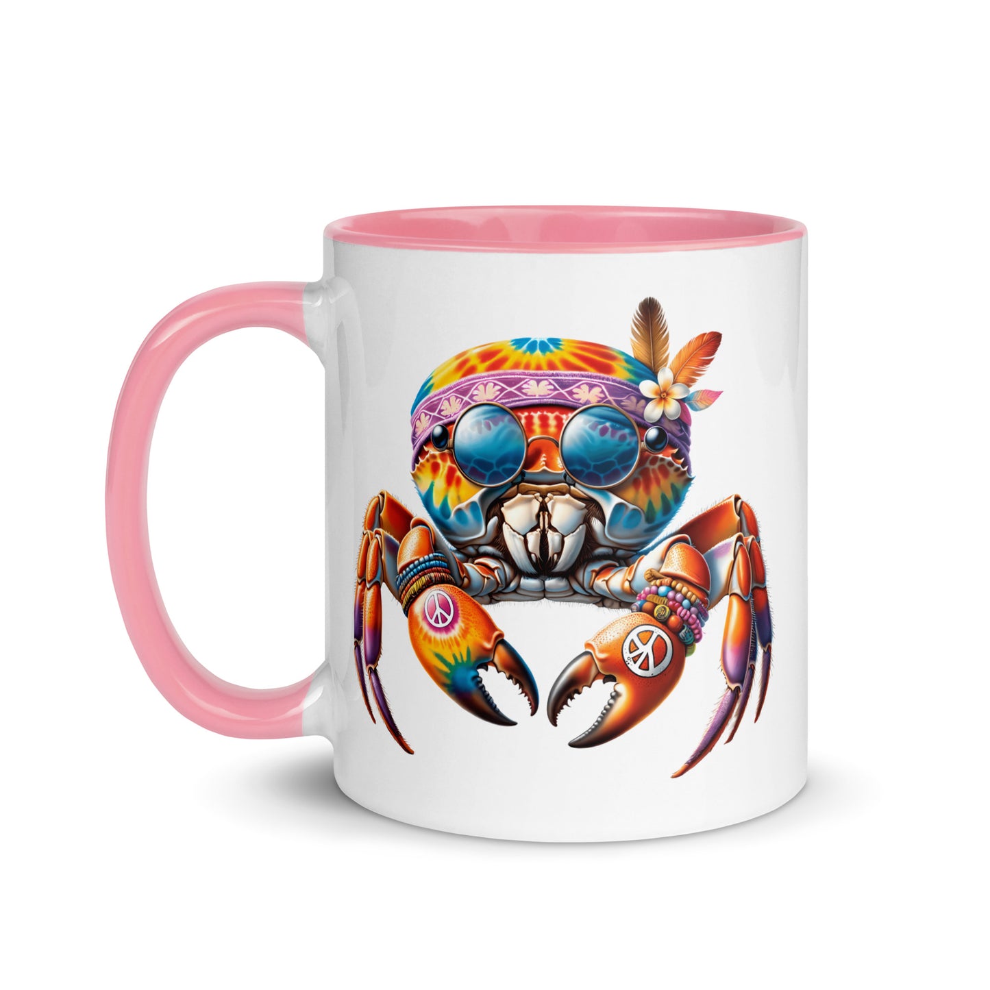 Cool Hippie Crab Mug