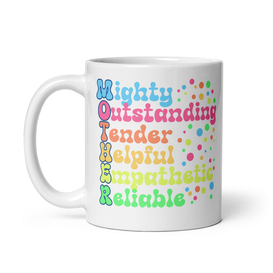 First Letters "Mother" Mug