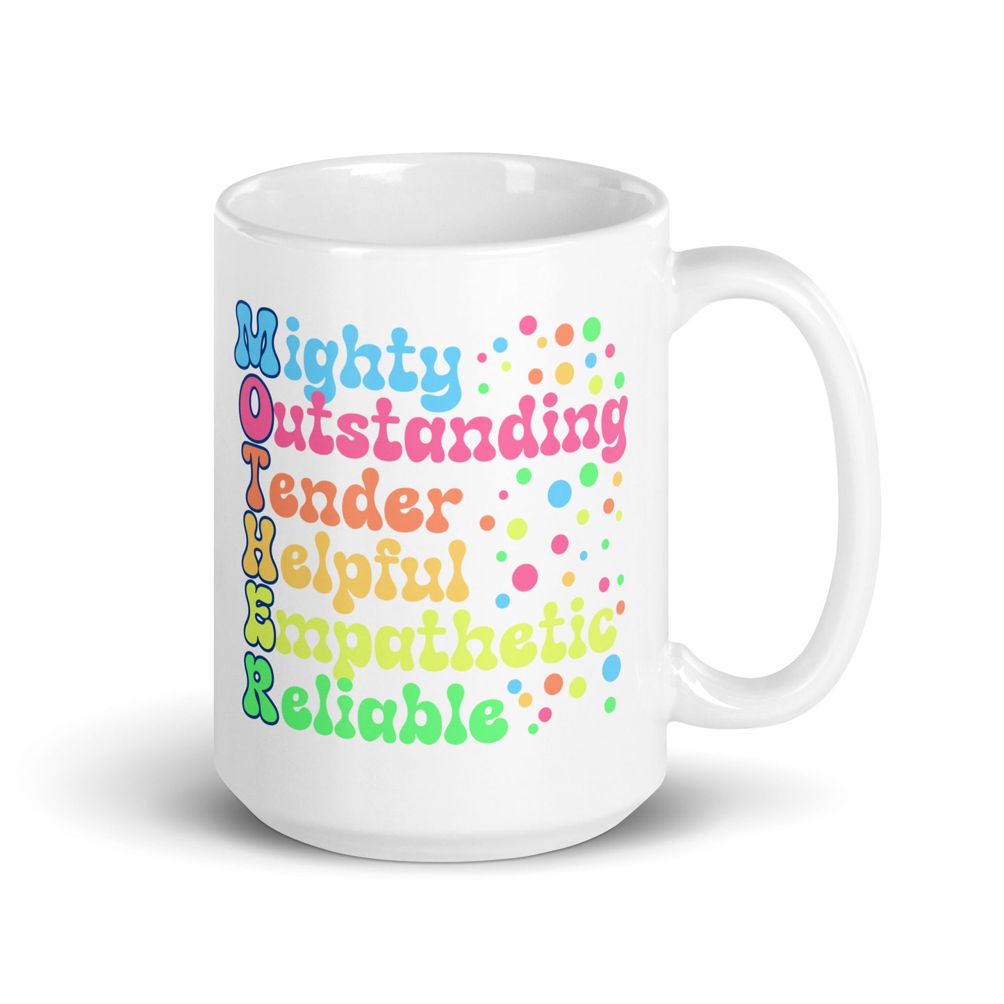 First Letters "Mother" Mug