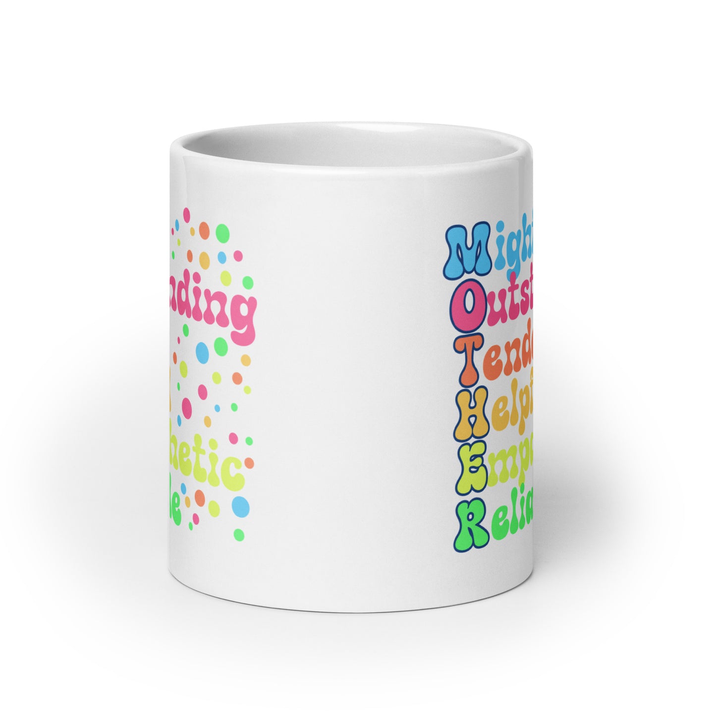 First Letters "Mother" Mug