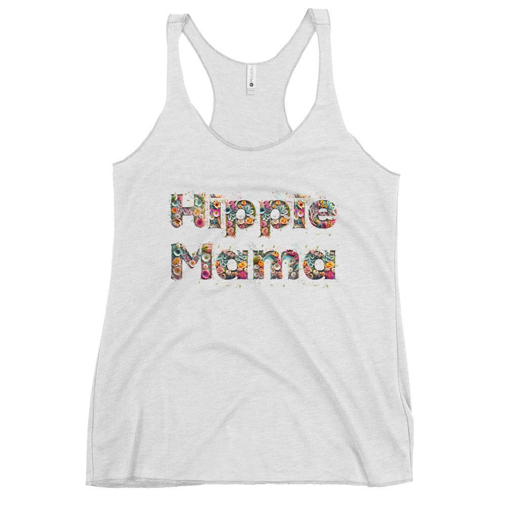 Hippie Mama Racerback Tank