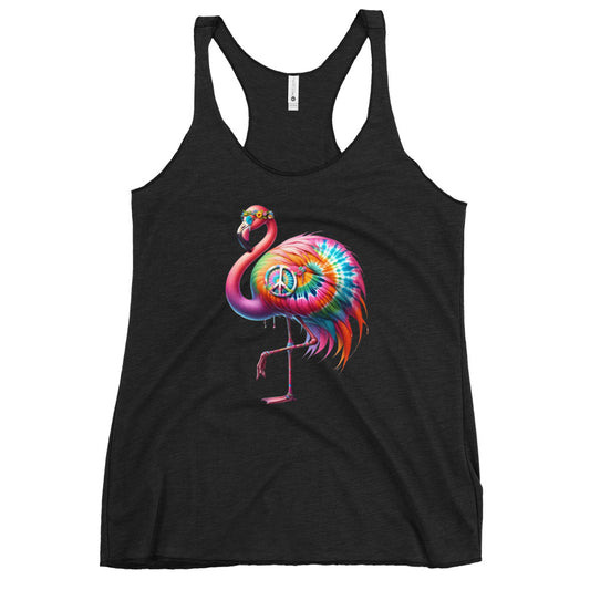 Graceful Hippie Flamingo Women's Tank