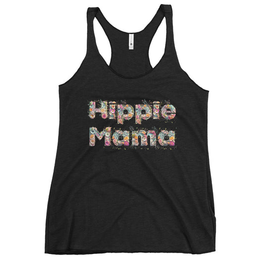 Hippie Mama Racerback Tank