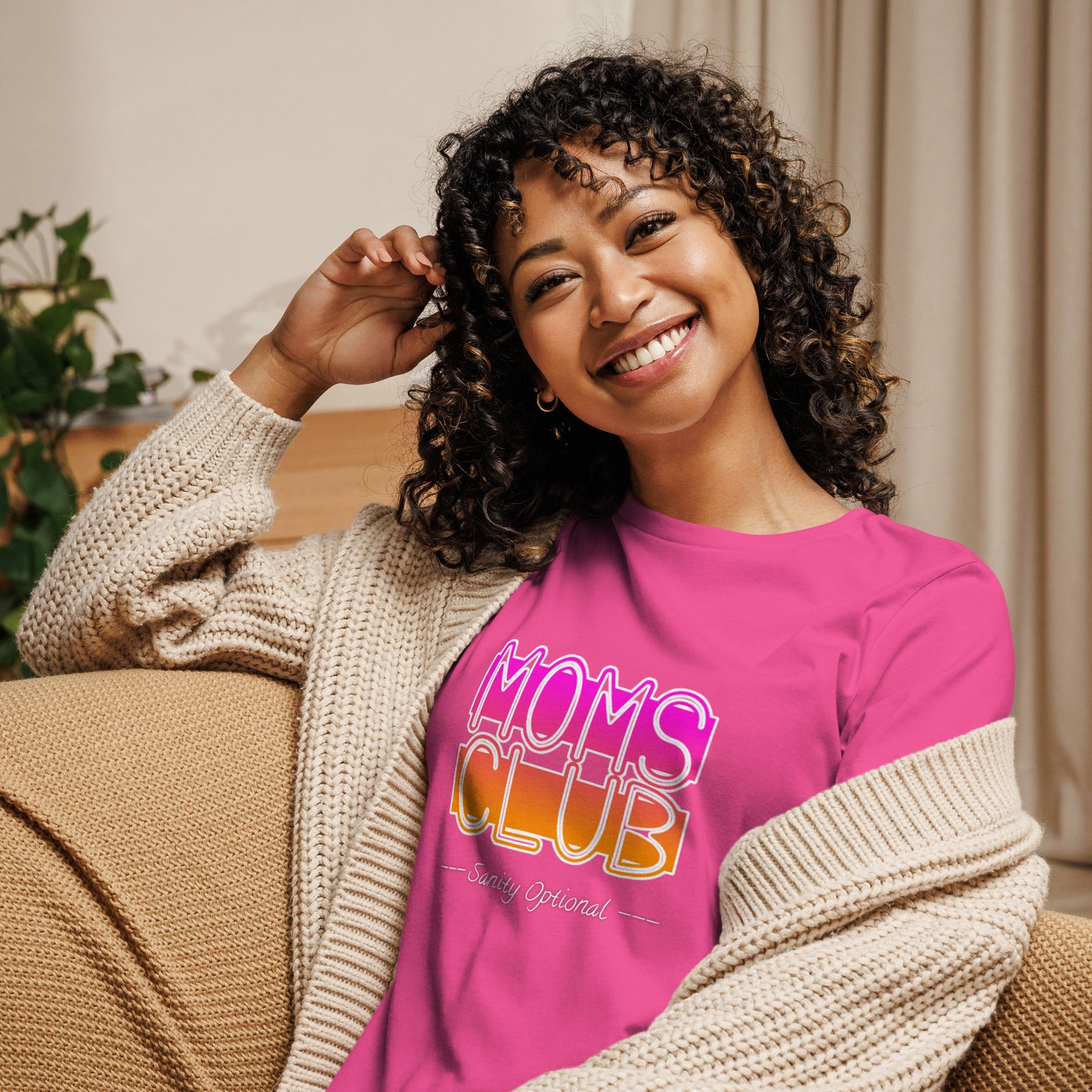Moms Club Sanity Optional  Women's T-Shirt