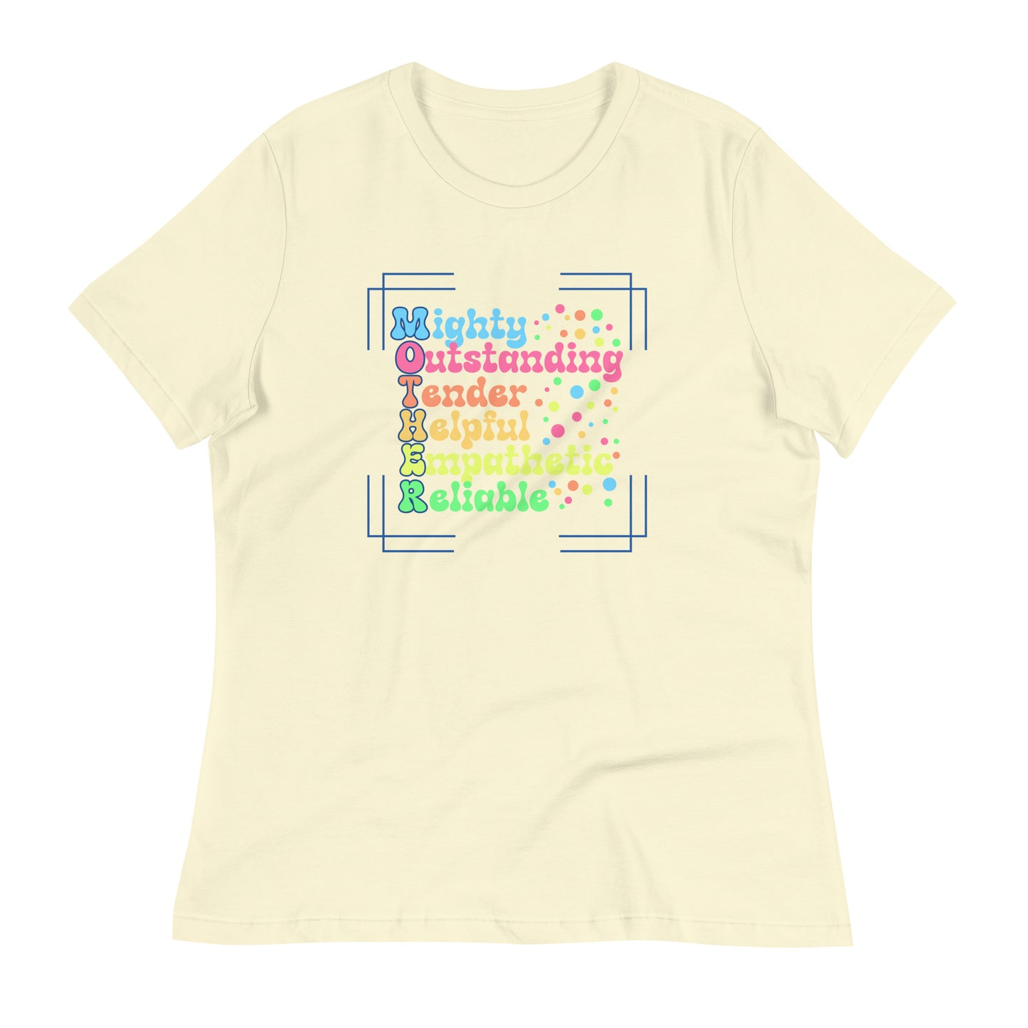 First Letters "Mother" Women's T-Shirt
