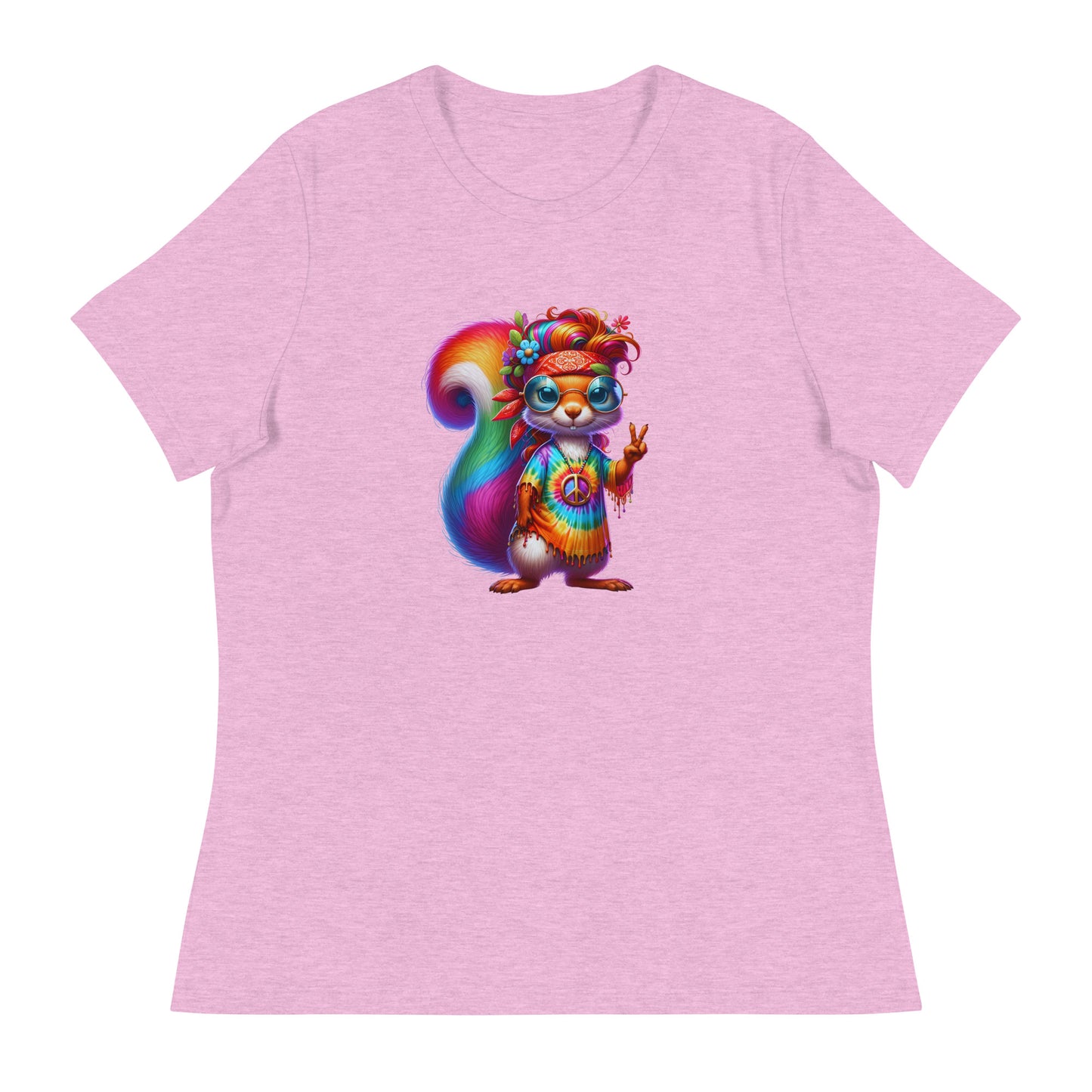 Rad Hippie Squirrel Women's T-Shirt