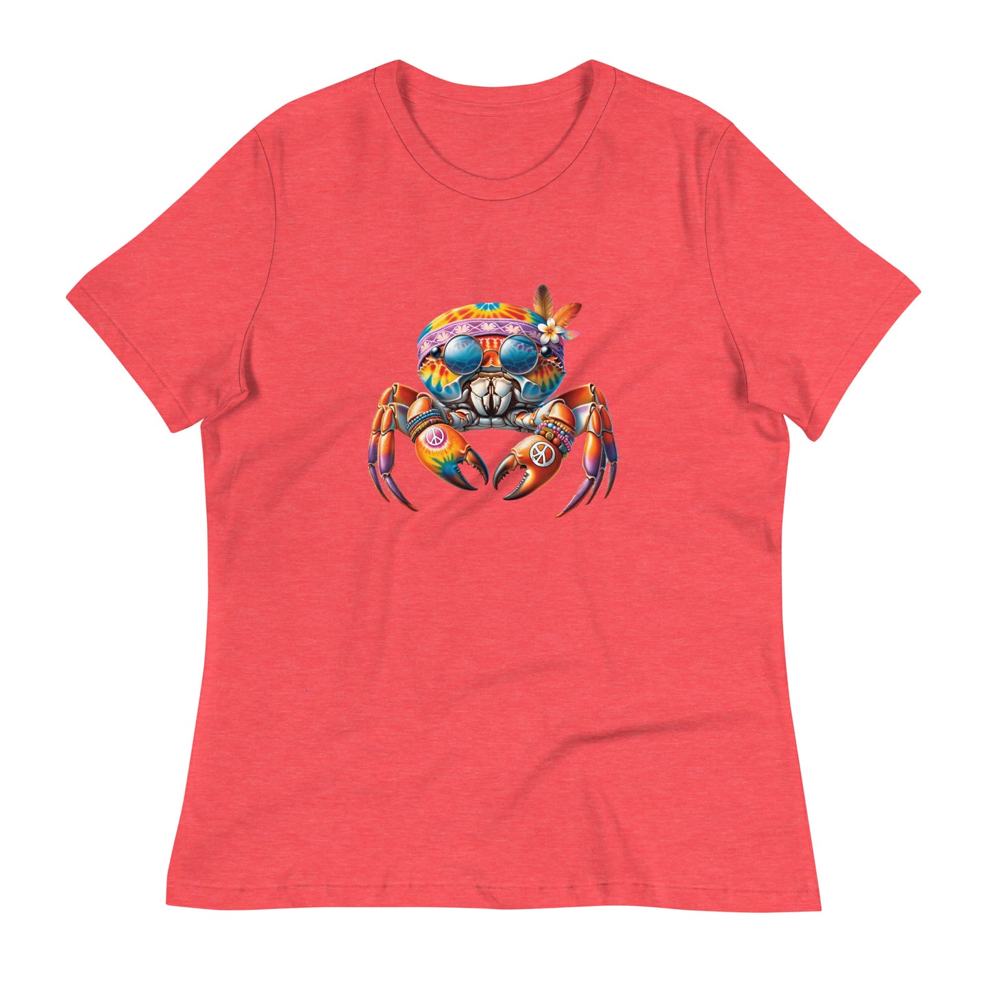 Cool Hippie Crab Women's T-Shirt
