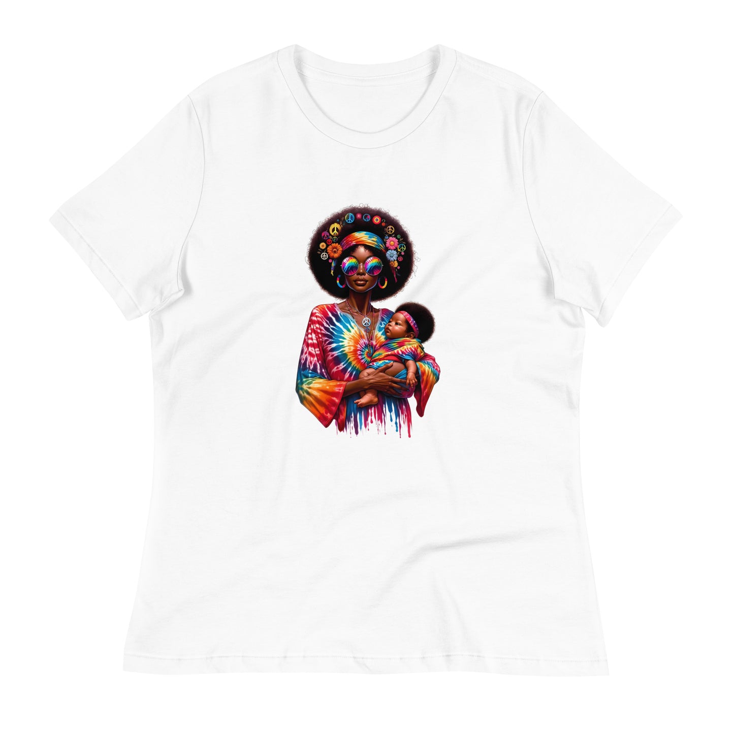 Afro Mom & Baby Women's T-Shirt