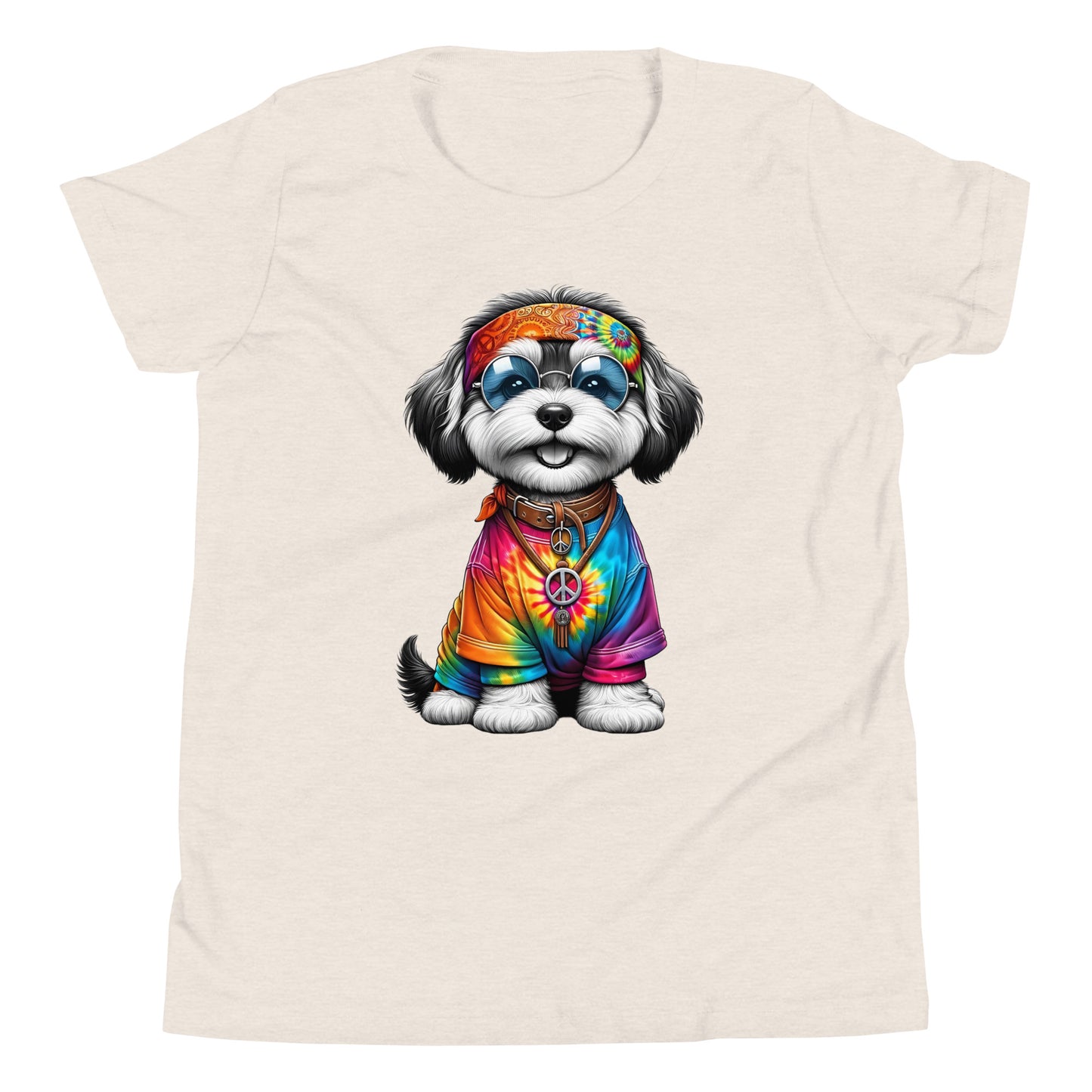 Psychedelic Pup Youth T-Shirt