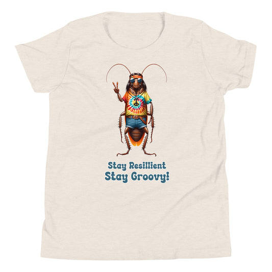 Funky Hippie Cockroach Youth T-Shirt